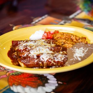 Enchiladas de Mole